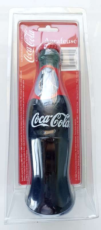 VINTAGE - ORIGINAL PEPSI JUKE BOX LOOK TRANSMITTER & COKE STAPLER IN ORIGINAL PACKAGING